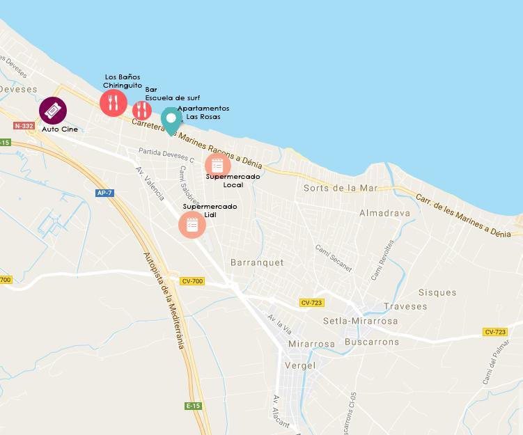Apartamentos Las Rosas Denia Dış mekan fotoğraf